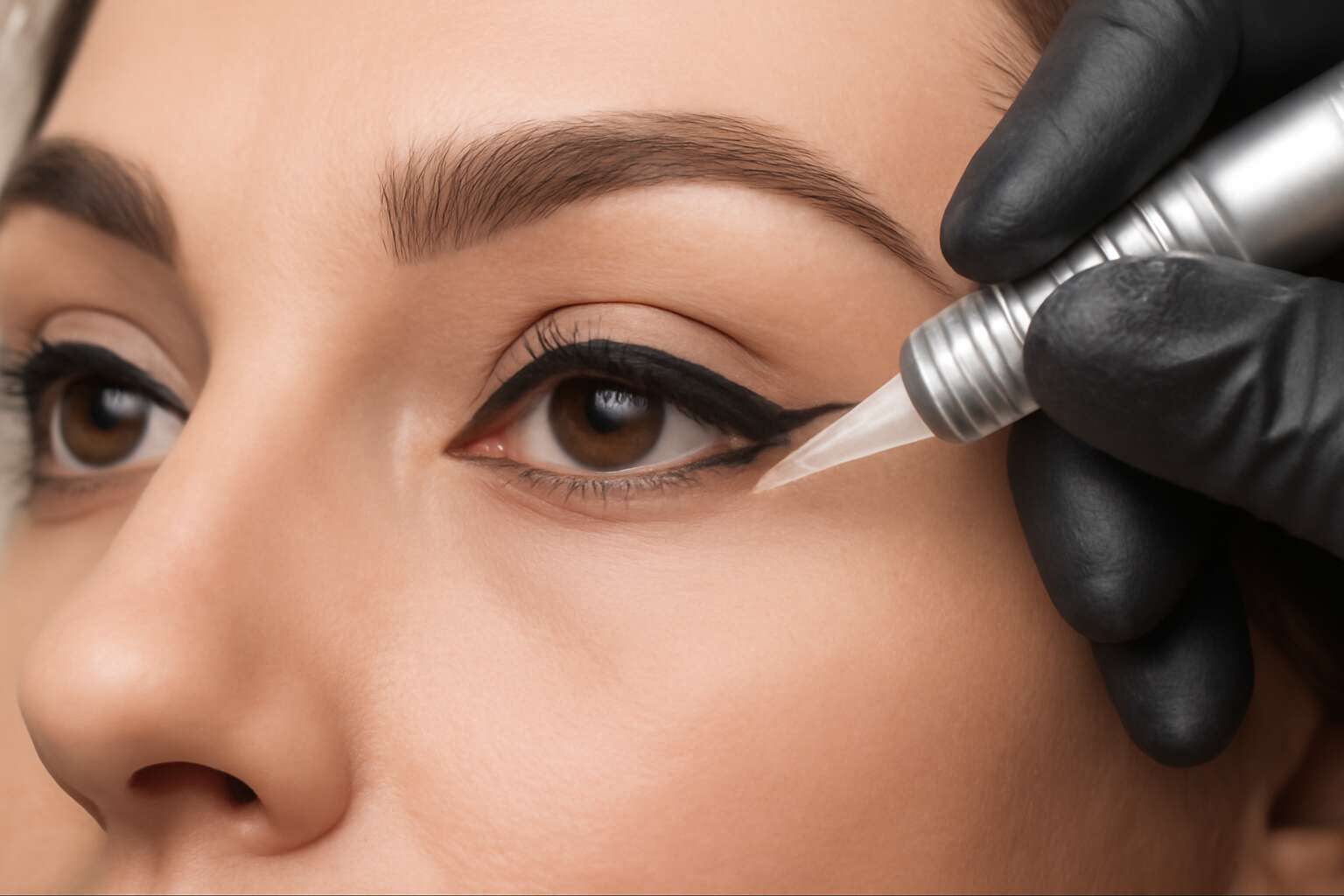 how to permanent eyeliner