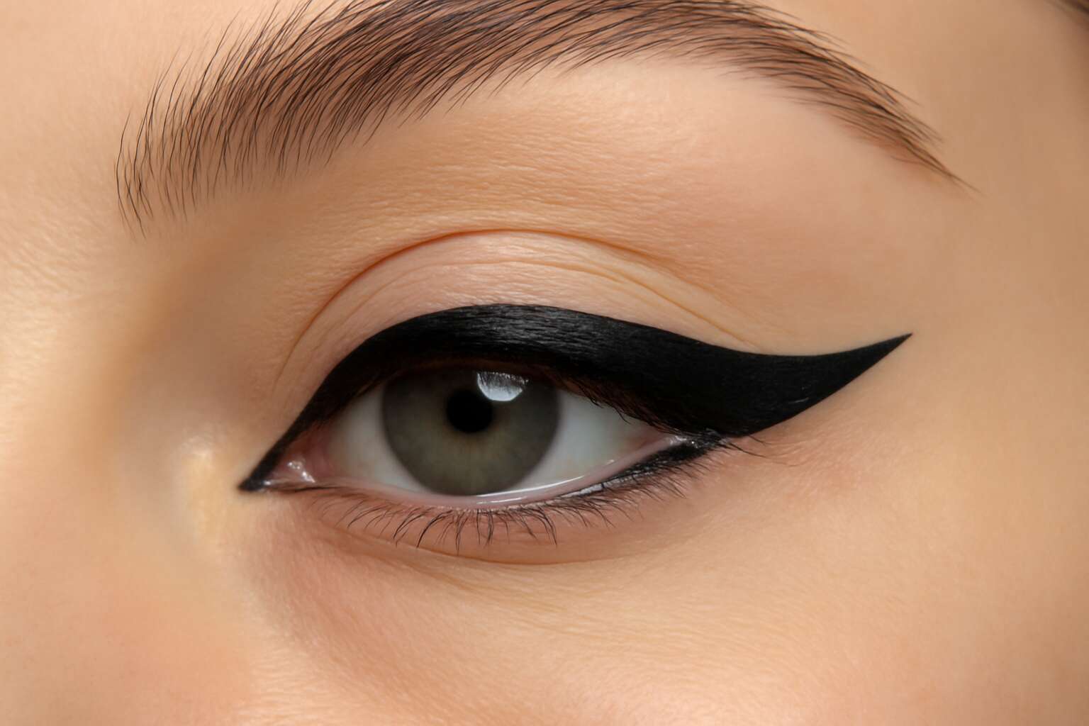 eyeliner tattoo cat eye