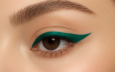 Bold New Look: tattoo eyeliner green for a striking, emerald-toned lash line