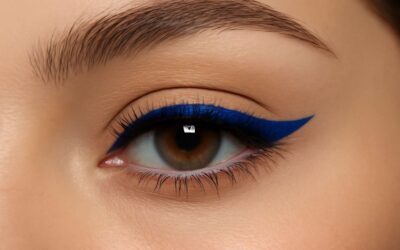 Dare to wear blue forever: permanent eyeliner blue for bold, waterproof color.