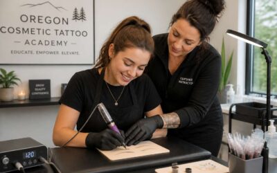 Become a pro at cosmetic tattoo school oregon.